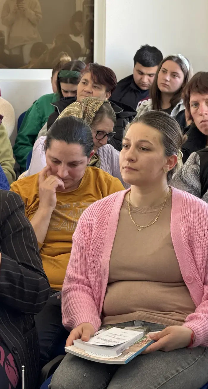 Deltagare vid en aktivitet i lokalsamhället