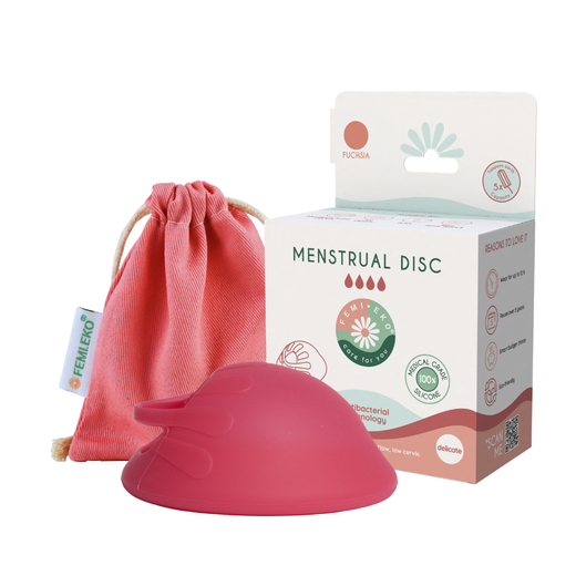 Delikate Safe | Mensdisk | Antibakteriell | Fuchsia