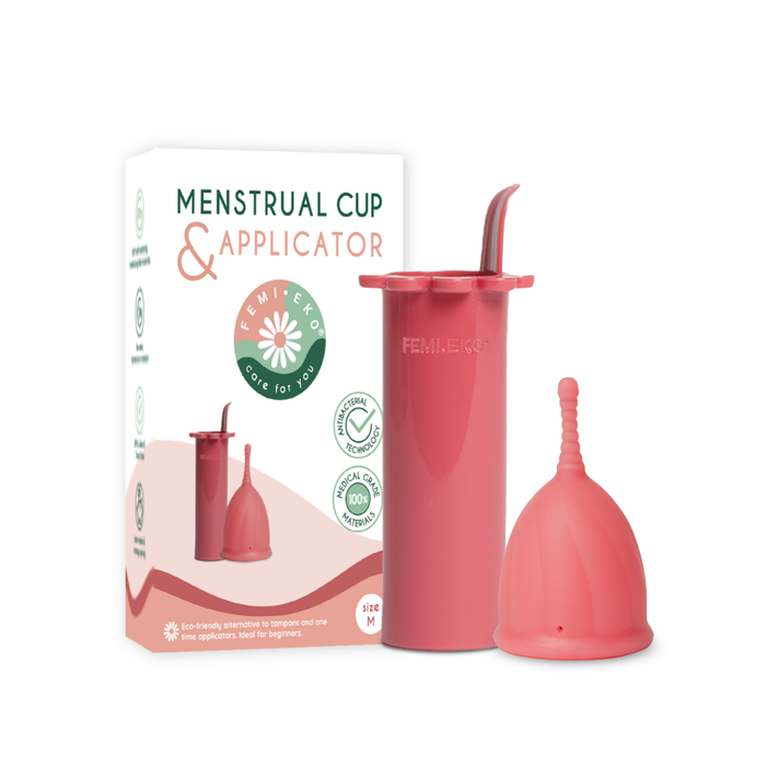 Safe Menstruationskop & applikator — FemiEko