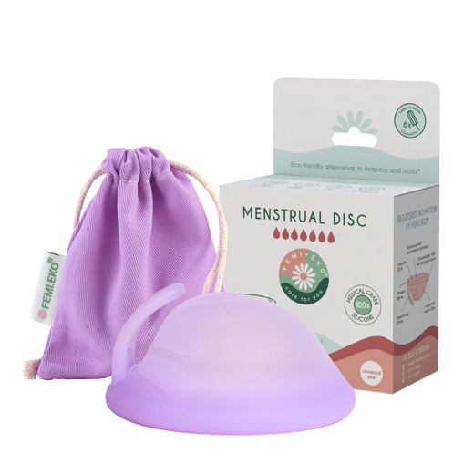 Universal Soft | Mensdisk | Antibakteriell | Lila