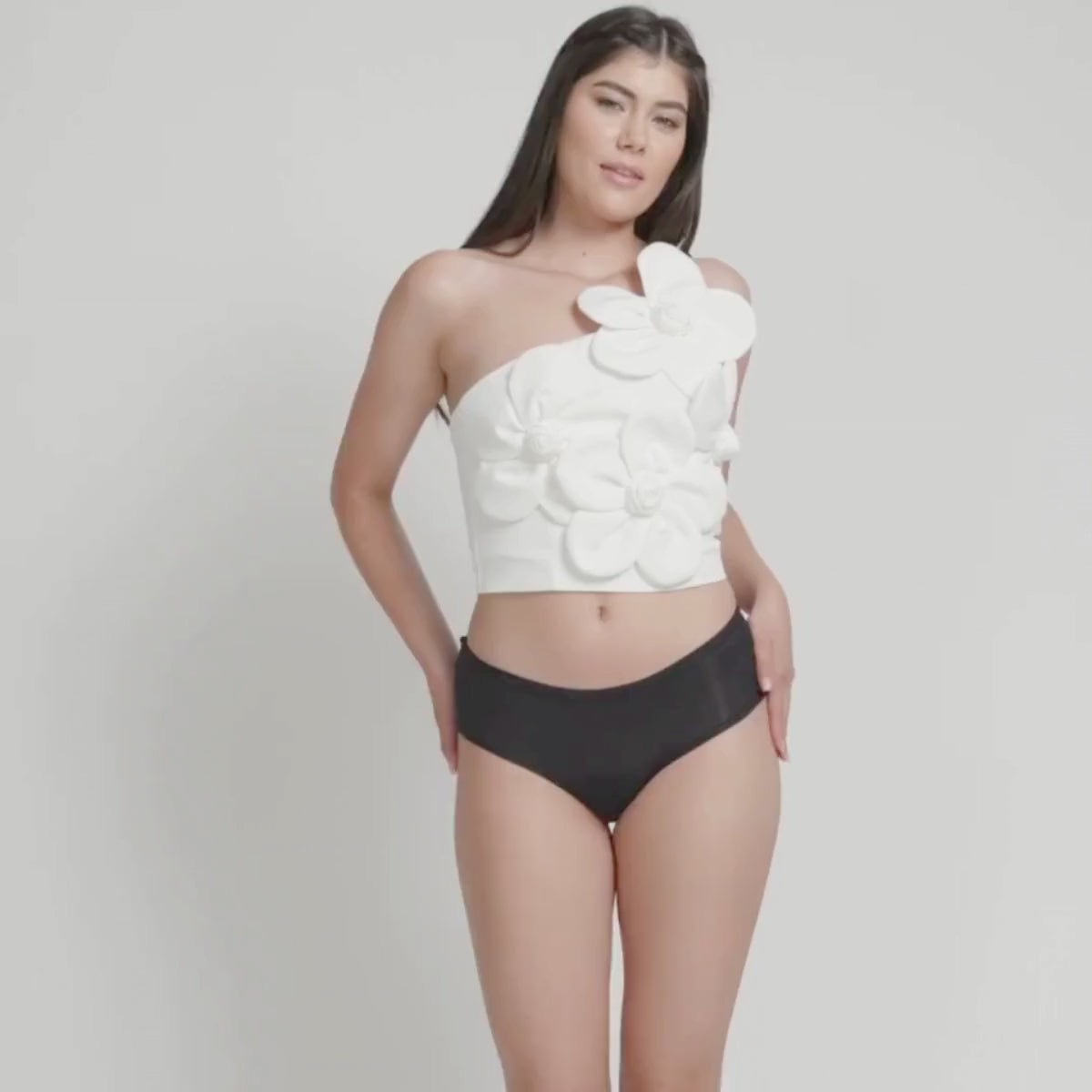 Ladda video: Sorte menstruationstrusser høj absorbering – high absorbency period underwear- video.