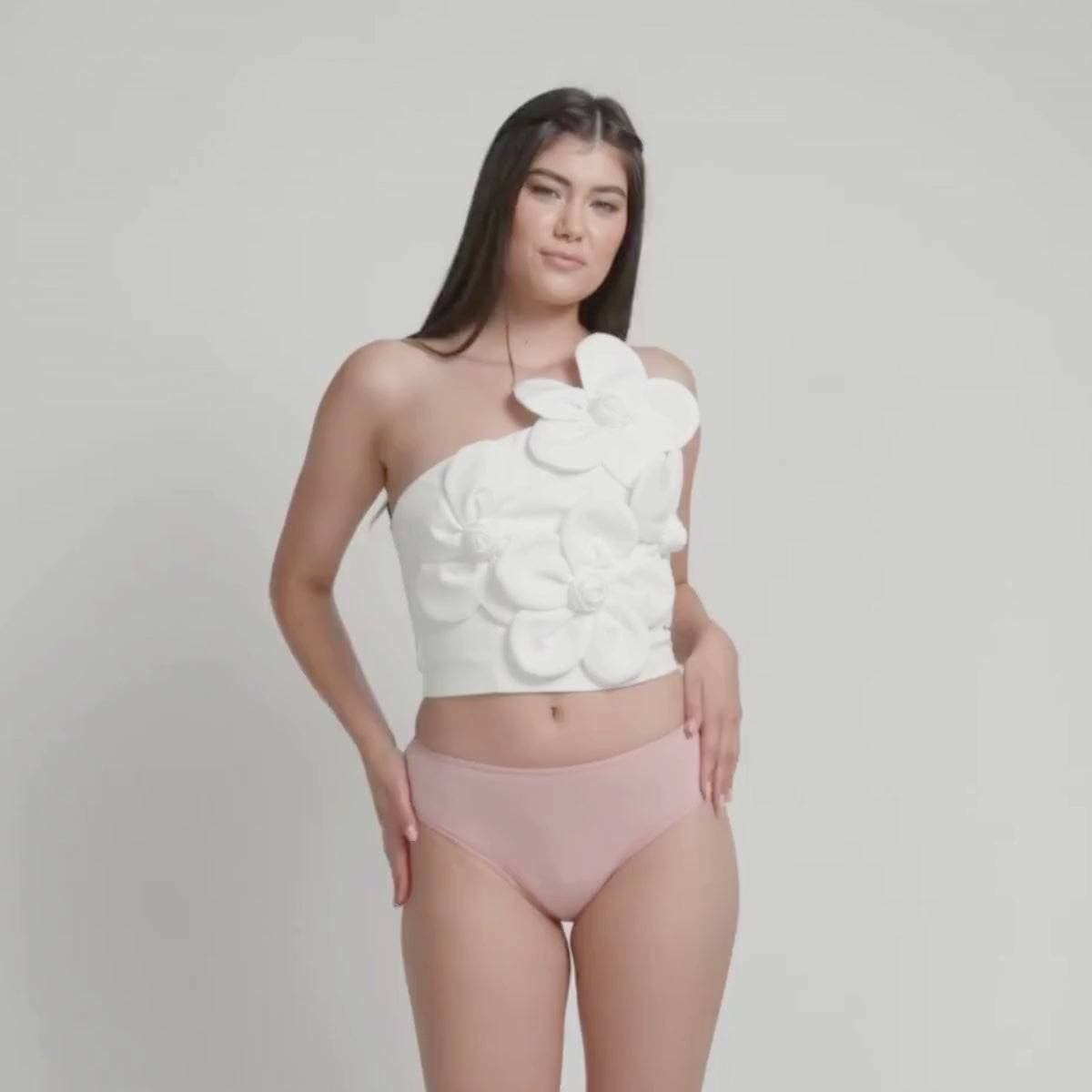 Ladda video: Femieko Ava pink menstruationstrusser moderat flow – period panties for moderate flow pink - video