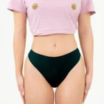 Ella Menstruationstrusser, Gstring, Sort