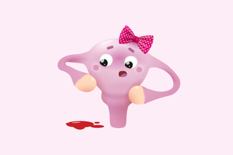 I hvilken alder får man sin første menstruation?